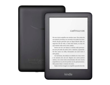 Tablet kindle - Kindle 10a. geração com iluminação embutida e bateria de longa duração - Cor Preta